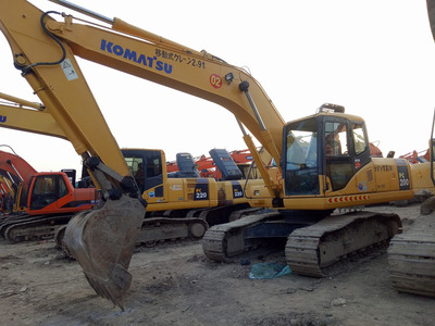 二手挖掘機,二手進口小松PC200-7,實地實景拍攝,原創!